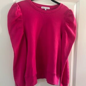 Hot pink sweatshirt